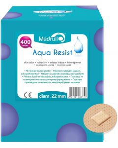 Buy Medrull Medrull adhesive plaster Set of 'Aqua Resist' plasters, diameter 2.2 cm, No. 400 | Online Pharmacy | https://pharm-pills.com