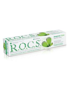 Buy Toothpaste ROCS Morning energy, Double mint, 74 gr | Online Pharmacy | https://pharm-pills.com