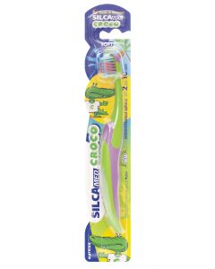 Buy Silca Putzi Toothbrush Croco for children from 2 to 10 years | Online Pharmacy | https://pharm-pills.com