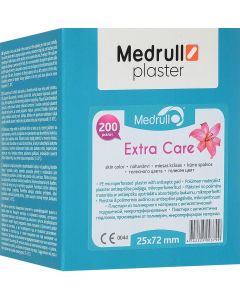 Buy Medrull Medrull adhesive plaster Set of 'Extra Care' plasters, 2,5x7 , 2 cm, # 200  | Online Pharmacy | https://pharm-pills.com