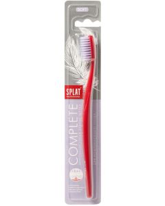 Buy Toothbrush Splat Complete Soft soft, for complex cleansing, red | Online Pharmacy | https://pharm-pills.com