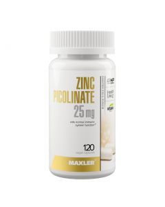 Buy Maxler Zinc Picolinate 25 mg (Zinc Picolinate), 120 vegetarian capsules | Online Pharmacy | https://pharm-pills.com