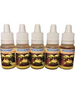 Buy BAA Neoselen natural apple cider vinegar 10 ml set 5 pcs | Online Pharmacy | https://pharm-pills.com