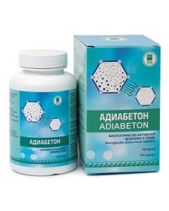 Buy Adiabetone for normalizing cholesterol and improving carbohydrate metabolism, 100 caps Apifarm (RF) | Online Pharmacy | https://pharm-pills.com