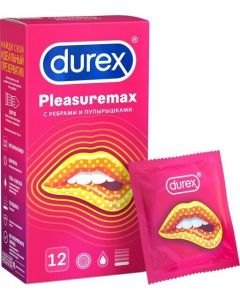 Buy Durex Pleasuremax condoms with ribs and pimples # 12 | Online Pharmacy | https://pharm-pills.com