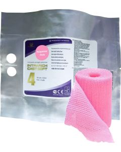 Buy Polymer bandage Intrarich IR-SC0043, semi-rigid (soft) Cast Soft fixation, pink, 10 cm х 3.6 m | Online Pharmacy | https://pharm-pills.com