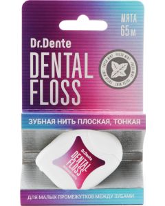 Buy Dental floss Dr. Dente flat 65 m | Online Pharmacy | https://pharm-pills.com