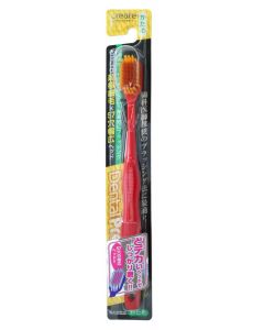 Buy Create Toothbrush with a wide cleaning head and super fine bristles, hard, color: red | Online Pharmacy | https://pharm-pills.com