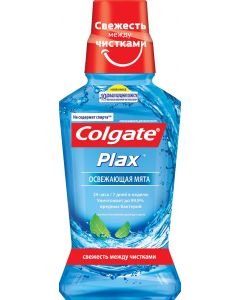 Buy Colgate Plax mouthwash, refreshing mint, 250 ml | Online Pharmacy | https://pharm-pills.com