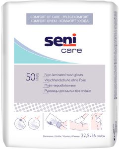 Buy eni Washing mitten 'Care', without impervious film, 50 pcs. | Online Pharmacy | https://pharm-pills.com