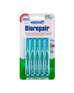 Buy Biorepair Scovolini Dental Brushes Interdentali Cilindrici 0.82 mm Cylindrical 0.82 mm, 5 pcs | Online Pharmacy | https://pharm-pills.com