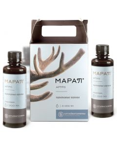 Buy Antler baths Maral Artro Concentrate for joints and taking antler baths at home according to the traditional recipe, set of 3 pcs, 200 ml each  | Online Pharmacy | https://pharm-pills.com