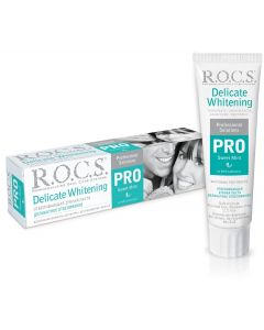 Buy ROCS PRO Delicate White Toothpaste, Sweet Mint | Online Pharmacy | https://pharm-pills.com