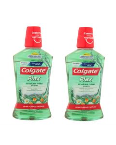 Buy Colgate Plax Mouthwash Altai Herbs, 500 ml. (2 packs) | Online Pharmacy | https://pharm-pills.com