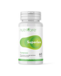 Buy Superlax (detoxifier and mild laxative), 60 capsules, Nutricare International Inc. (USA) | Online Pharmacy | https://pharm-pills.com