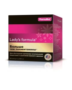 Buy Lady-S Formula 'More than a multivitamin for women' vitamin complex, 60 capsules | Online Pharmacy | https://pharm-pills.com