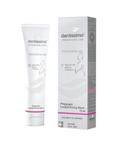 Buy Dentissimo Pregnant Lady & Young Mum gel toothpaste for pregnant women and young mothers | Online Pharmacy | https://pharm-pills.com