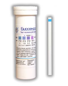 Buy Visual test strips 'Biosensor-Aqua-GH' No. 25 for determining water hardnes | Online Pharmacy | https://pharm-pills.com