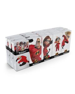 Buy Paper handkerchiefs with the 'Incredibles' pattern 4 layers, 15 packs x 9 sheets, 21x21 cm, World Cart | Online Pharmacy | https://pharm-pills.com