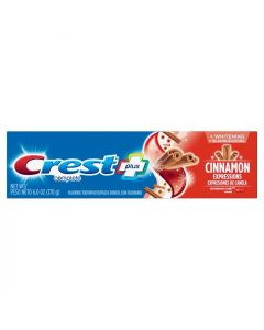 Buy Toothpaste Whitening Crest Plus Complete Whitening Cinnamon Expressions, 170 g | Online Pharmacy | https://pharm-pills.com