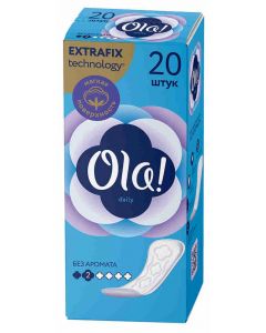 Buy Panty liners Ola! no fragrance delicate, 20 pcs. | Online Pharmacy | https://pharm-pills.com