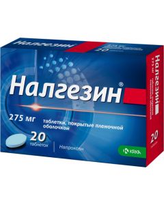 Buy Nalgezin tab. p / o film. 275mg # 20  | Online Pharmacy | https://pharm-pills.com