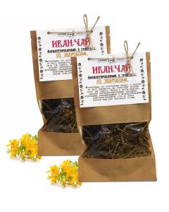 Buy Ivan-tea with St. John's wort, 50 g, Taiga Cache - 2 pcs. | Online Pharmacy | https://pharm-pills.com