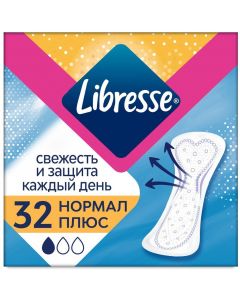 Buy Libresse Normal Plus daily pads, 32 pcs | Online Pharmacy | https://pharm-pills.com