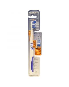 Buy Eco-Dent, Terradent Med5 medium hard adult toothbrush, 1 toothbrush, 1 spare brush | Online Pharmacy | https://pharm-pills.com