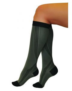 Buy Knee-highs medical com. 0401 Aktiv (18-21 mmHg / height 158-170) # 5 (gray-black) | Online Pharmacy | https://pharm-pills.com