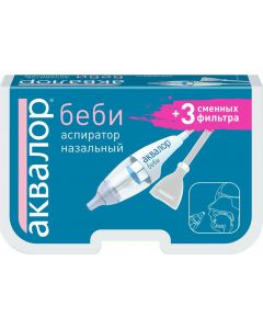 Buy Nasal aspirator Aqualor Baby + 3 filters | Online Pharmacy | https://pharm-pills.com