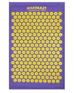 Buy Massage acupuncture mat, Kuznetsov's applicator, violet-yellow | Online Pharmacy | https://pharm-pills.com