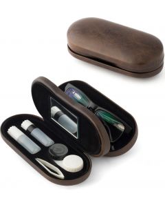 Buy Balvi Case for glasses and contact lenses l'Hedoniste, color: brown | Online Pharmacy | https://pharm-pills.com