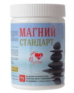 Buy Atlas Standard. 'Magnesium-Standard' For magnesium deficiency. Vitamins. Nervous system. Stress. Vessels. 150 gr. | Online Pharmacy | https://pharm-pills.com