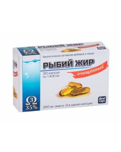 Buy Fish oil, purified 30 capsules, 1400 mg | Online Pharmacy | https://pharm-pills.com