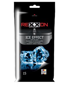 Buy Rexxon 'Ice Effect' wet wipes, hygienic, 15 pcs. | Online Pharmacy | https://pharm-pills.com