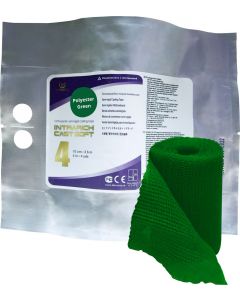 Buy Polymer bandage Intrarich IR-SC0042, semi-rigid (soft) fixation Cast Soft, green, 10 cm х 3.6 m | Online Pharmacy | https://pharm-pills.com