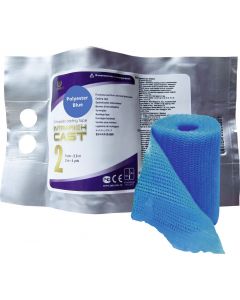 Buy Polymer bandage Intrarich IR-0024, firm fixation Cast, blue, 5 cm x 3.6 m | Online Pharmacy | https://pharm-pills.com