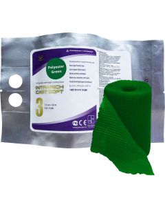 Buy Polymer bandage Intrarich IR-SC0032, semi-rigid (soft) cast Soft, green, 7.5cm x 3.6m | Online Pharmacy | https://pharm-pills.com