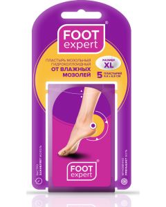 Buy Callus plaster Foot expert Hydrocolloid plaster Foot expert, 4.4 x 6.9 cm, 5 pcs | Online Pharmacy | https://pharm-pills.com