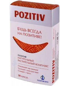 Buy Capsules Positive, 300 mg, 30 pcs | Online Pharmacy | https://pharm-pills.com