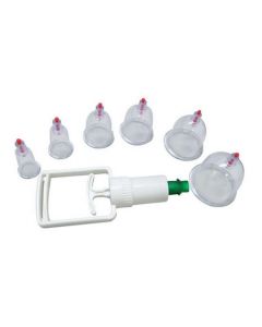 Buy Massage vacuum cups, set (6 pcs. + Pump) | Online Pharmacy | https://pharm-pills.com