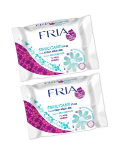 Buy 040082 / set Fria Acqua Micellare Make-up remover wipes, 25 pcs x 2 pack | Online Pharmacy | https://pharm-pills.com