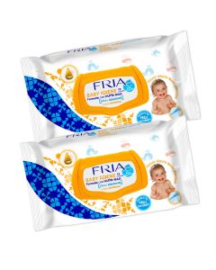 Buy 090015 / set Fria BABY IGIENE Baby Wet Wipes, 72 pcs x 2 packs | Online Pharmacy | https://pharm-pills.com