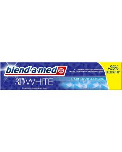 Buy Toothpaste Blend-a-med '3D White Arctic freshness' 125 ml | Online Pharmacy | https://pharm-pills.com