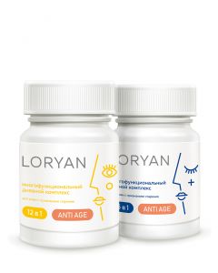 Buy Multifunctional vitamin complex - LORYAN. Rejuvenation of the body at the cellular level. | Online Pharmacy | https://pharm-pills.com