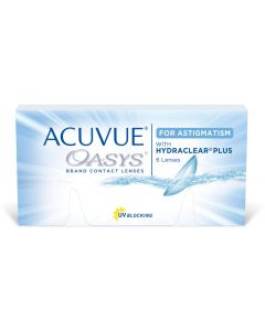 Buy Johnson & Johnson contact lenses Acuvue Oasys for Astigmatism / Diopters -4.50 / Radius - 8.6 / Cylinder 1.25 / Axis 180 | Online Pharmacy | https://pharm-pills.com