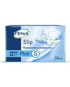 Buy Adult diapers Tena Slip Plus S, 30 pcs | Online Pharmacy | https://pharm-pills.com