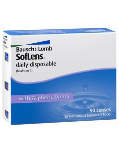 Buy Contact Lenses Bausch + Lomb SofLens Daily Disposable Daily, # Asp # / 14,2, 90 pcs. | Online Pharmacy | https://pharm-pills.com