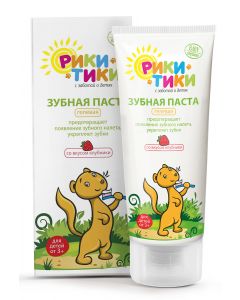 Buy Riki Tiki Children's Toothpaste, 50 ml | Online Pharmacy | https://pharm-pills.com